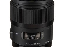 Sigma 35mm F/1.4 DG HSM Art Lens for Canon EF