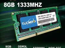 RAM "8GB DDR3L 12800S"