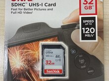 Yaddaş kartı "SanDisk", 32GB