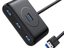 USB adapter "UGREEN 40850 USB 3.0 HUB WITH USB-C PORT 1M CR113"