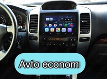 "Toyota Prado" android monitoru 