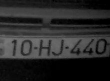 Avtomobil qeydiyyat nişanı - 10-HJ-440