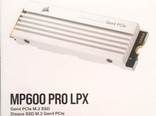 Corsair MP600 PRO LPX SSD M.2 2280 2TB PCIe Gen4 x4 NVMe 1.4 3D