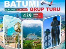 Batumi turu-3-7 İyul (4 gecə/5 gün)