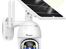 4G Sim kartlı Solar 360° FHD kamera 3MP/2K+64GB