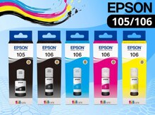 "Epson 105/106" printer mürəkkəbləri