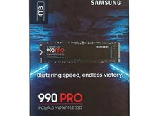 SSD "Samsung 990 PRO 4TB PCle 4.0 M.2 NVMe"