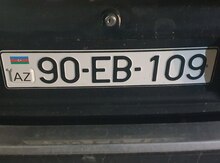 Avtomobil qeydiyyat nişanı - 90-EB-109