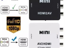 HDMI TO AV/rca HD konverter adapteri