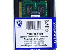Kingston DDR3 8GB L Noutbuk Rami