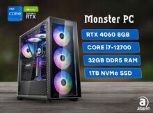 Monster PC Gaming and Render