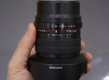 Linza "Sony e-mount full frame üçün 14mm 2.8 Samyang lens"