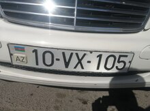 Avtomobil qeydiyyat nişanı -10-VX-105