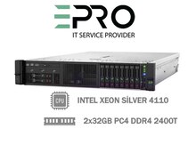 HPE DL380 G10|Silver 4110|64GB|500W|HP Gen10 8SFF 2U server proliant
