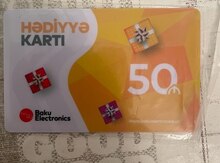 Baku electronics hədiyyə kartı 