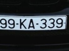 Avtomobil qeydiyyat nişanı - 99-KA-339