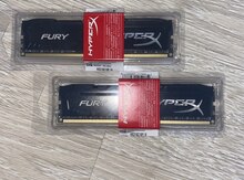 RAM "Fury HyperX DDR3 16GB 2x8"