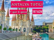 Antalya turu - 5 İyun (7 gün/6gecə)
