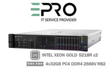 HPE DL380 G10|Gold 5218R x2|128GB|500W|HP Gen10 8SFF 2U server proliant
