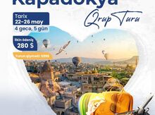 Kapadokya turu - 22-26 may (4 gecə/ 5 gün)