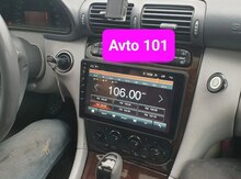 "Mercedes 203 kuza" android monitoru 