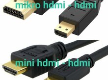 Mini mikro hdmi kabel