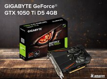 Video kart "Gigabyte Geforce GTX 1050 Ti GV-N105TD5-4GD"