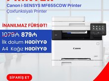 "Canon i-SENSYS MF655Cdw" çoxfunksiyalı rəngli printer