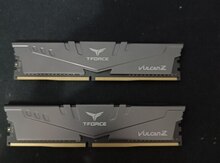 T-Force Vulcan 16 GB (2x8) 3600MHZ DDR4 Ram