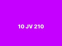 Avtomobil qeydiyyat nişanı -10-JV-210