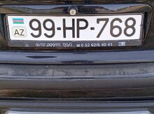 Avtomobil qeydiyyat nişanı - 99-HP-768