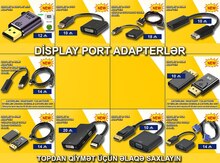Display Port adapterləri