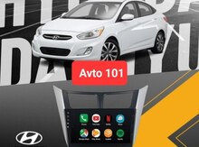 "Hyundai Accent" android monitoru