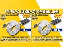 Type-C kabellər
