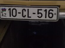 Avtomobil qeydiyyat nişanı - 10-CL-516