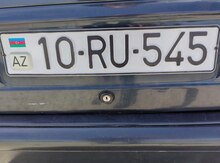 Avtomobil qeydiyyat  nişanı -10-RU-545