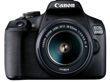 Fotoaparat "Canon DSLR EOS 2000D BK 18-55 IS II RUK"