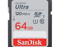 Yaddaş kartı "Sandisk SD Ultra 64GB"