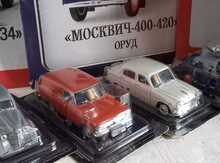 Масштабные модели марки "Москвич -1"