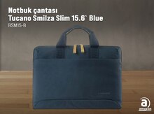 Noutbuk çantası "Tucano Smilza Slim 15.6″ Blue BSM15-B"