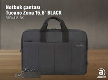 Notbuk çantası "Tucano Zona 15.6″ BLACK BZONA15-BK"