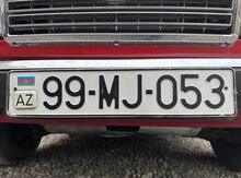 Avtomobil qeydiyyat nişanı - 99-MJ-053