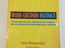 Kitab "İradə gücünün instikti-Kelli Makqoniqal"