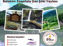 Balakən-Zaqatala-Qax-Şəki turu