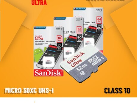 Ultra Micro Sd Kart "Sandisk Class 10" Ultra Micro Sd Kart "Sandisk Class 10"
