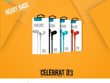 "Celebrat D3 Heavy Bass" Qulaqlıq
