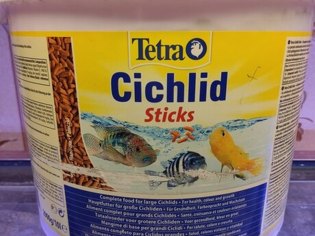 Balıq yemi "Tetra cichlid sticks" Balıq yemi "Tetra cichlid sticks"