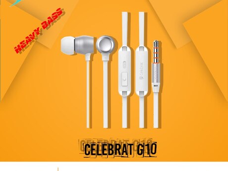 "Celebrat G10 Heavy Bass" qulaqlıq (Stereo Headset)