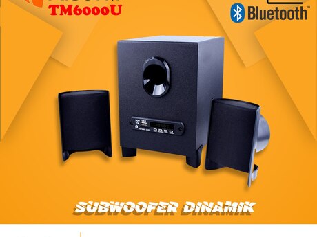 "Kisonli TM-6000U" 2.1 bluetooth subwoofer dinamik