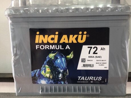 "72 AH İnci" akkumulyatoru